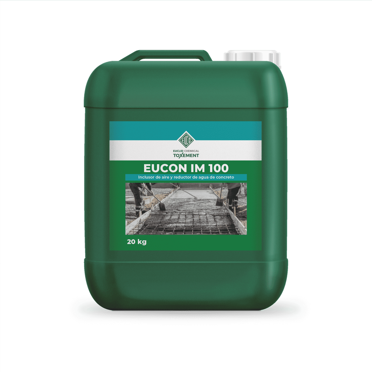 Eucon IM 100 x 20 kg – Aditivo Líquido Impermeabilizante e Inclusor de Aire para Concreto