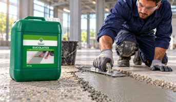 EUCOLATEX: aditivo látex para mejorar la adherencia de morteros